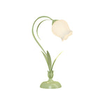 Verdant Floral Desk Lamp with Tri-Tone Illumination for Refined Home Offices