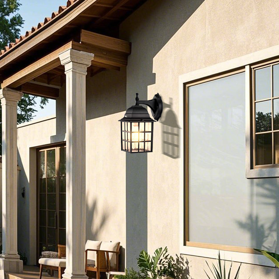 Aria Outdoor Wall Sconce — Waterproof Aluminum LED Lantern