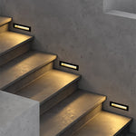 Modern Outdoor Step Lights – Embedded Aluminum Deck Lighting for Pathways