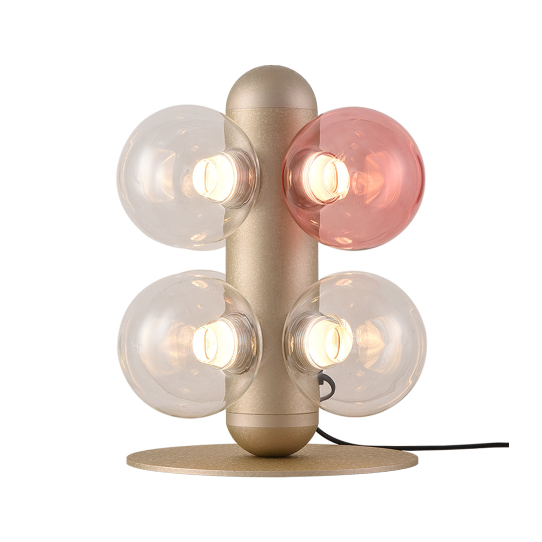 Aurelia Glass Bubble Table Lamp – Nordic Minimalist LED Desk Light