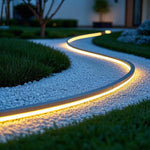 Seamless Corner LED Strip Light in Silicone for Architectural Interiors