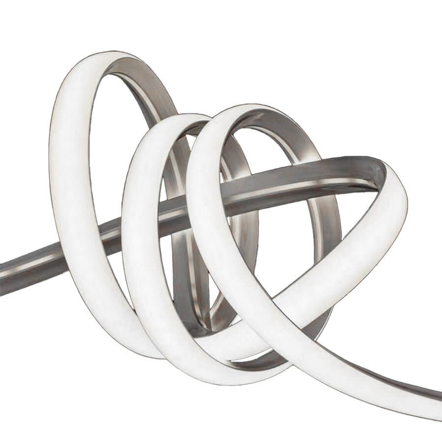 Seamless Corner LED Strip Light in Silicone for Architectural Interiors