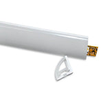 Seamless Corner LED Strip Light in Silicone for Architectural Interiors