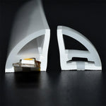 Seamless Corner LED Strip Light in Silicone for Architectural Interiors