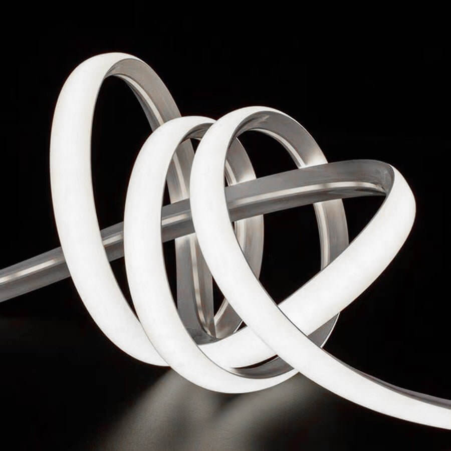Seamless Corner LED Strip Light in Silicone for Architectural Interiors