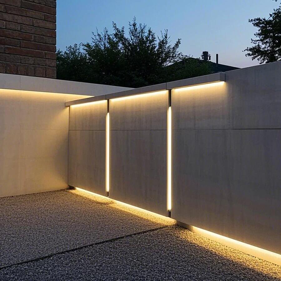 Seamless Corner LED Strip Light in Silicone for Architectural Interiors