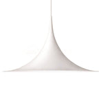 Semi Arch Pendant Light – Designer Aluminum Swag Lamp for Dining & Living Spaces