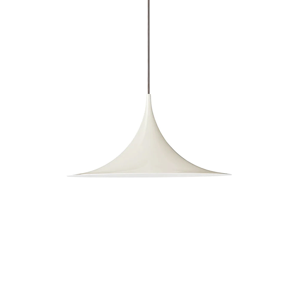 Semi Arch Pendant Light – Designer Aluminum Swag Lamp for Dining & Living Spaces