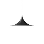 Semi Arch Pendant Light – Designer Aluminum Swag Lamp for Dining & Living Spaces