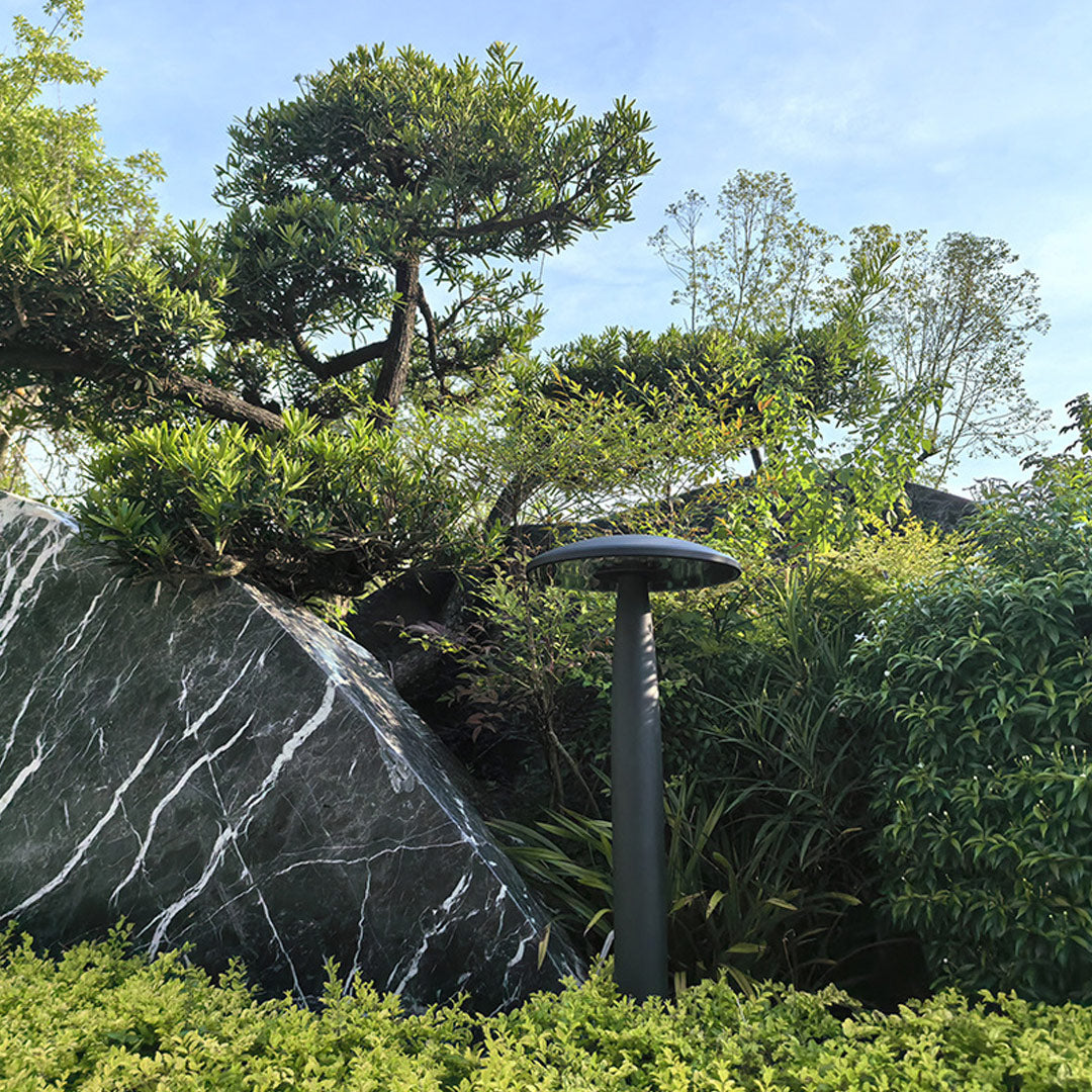 Modern Mushroom LED Bollard Light for Garden Landscape, IP65 Waterproof