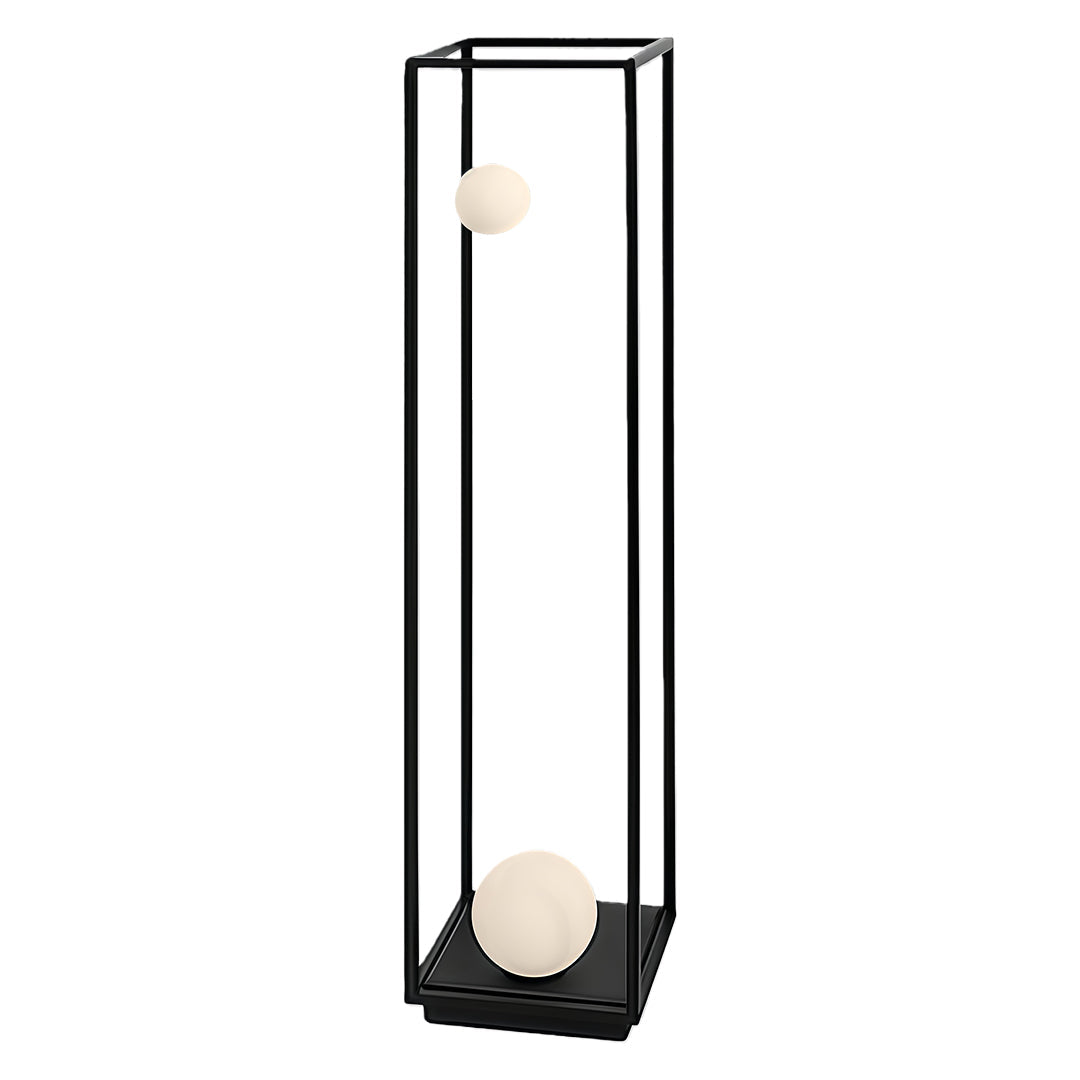 Lunar Bollard Outdoor Light – Modern Aluminum Landscape Lamp for Courtyard & Pathway