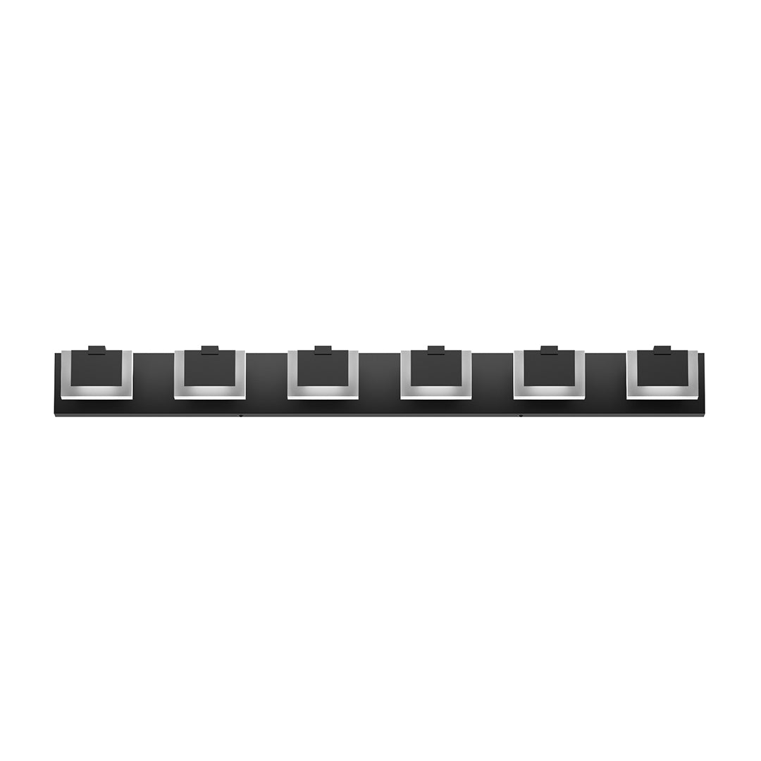 Nordic Chrome LED Vanity Light for Bathroom Mirror – Modern Wall Mount