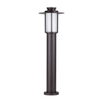 Minimalist Outdoor Bollard Light with E27 LED Bulb for Pathway and Garden