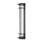 Minimalist Waterproof Outdoor Wall Light in Black Stainless Steel