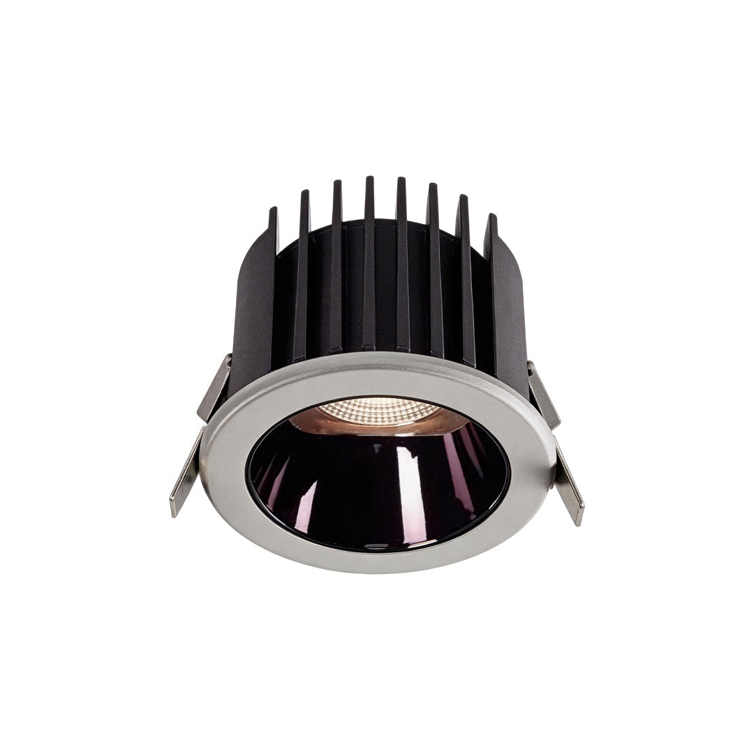 Modern Recessed LED Ceiling Spotlights, Set of 2, IP44 Waterproof Aluminum