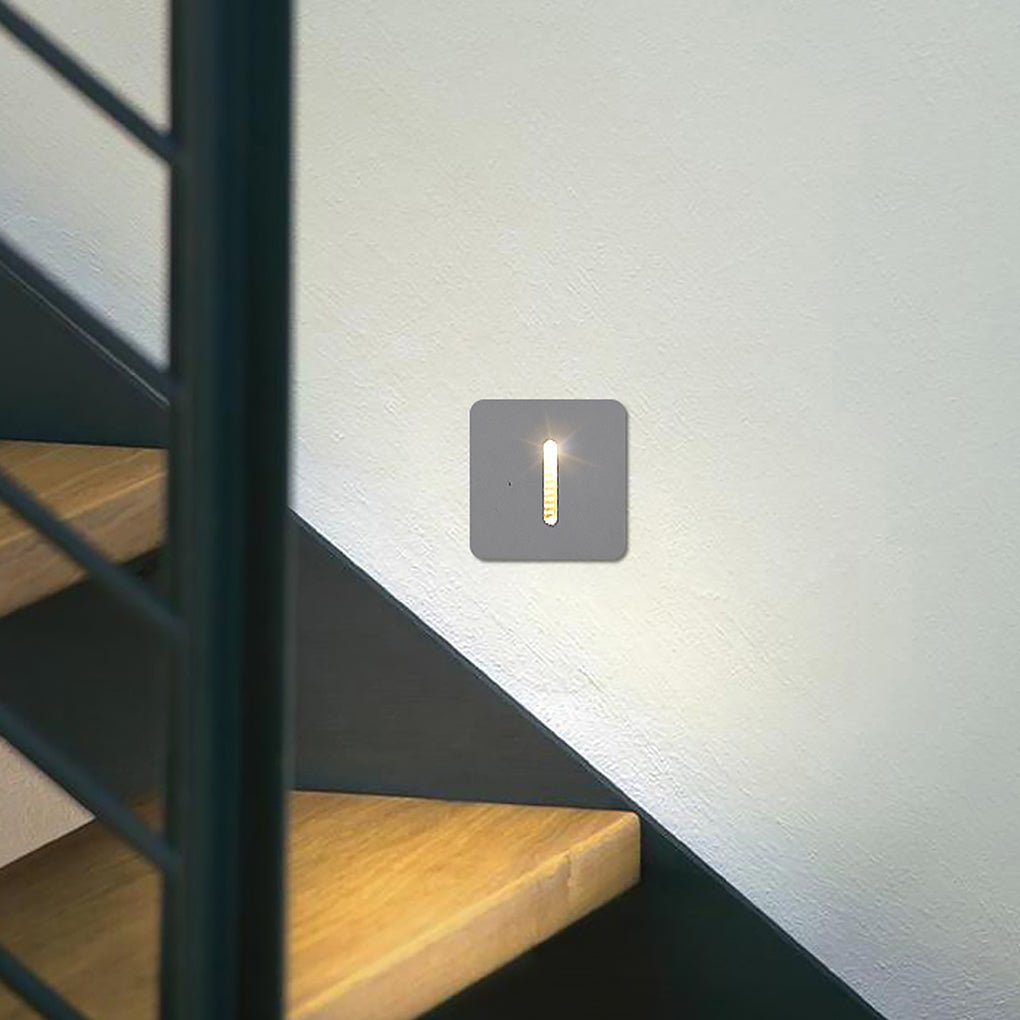 Simple Outdoor Landscape Embedded Corner Light Waterproof Dustproof Step Lights