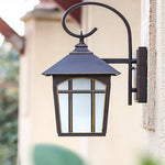 Simple Retro Waterproof Outdoor Courtyard Landscape Lighting Wall Sconces