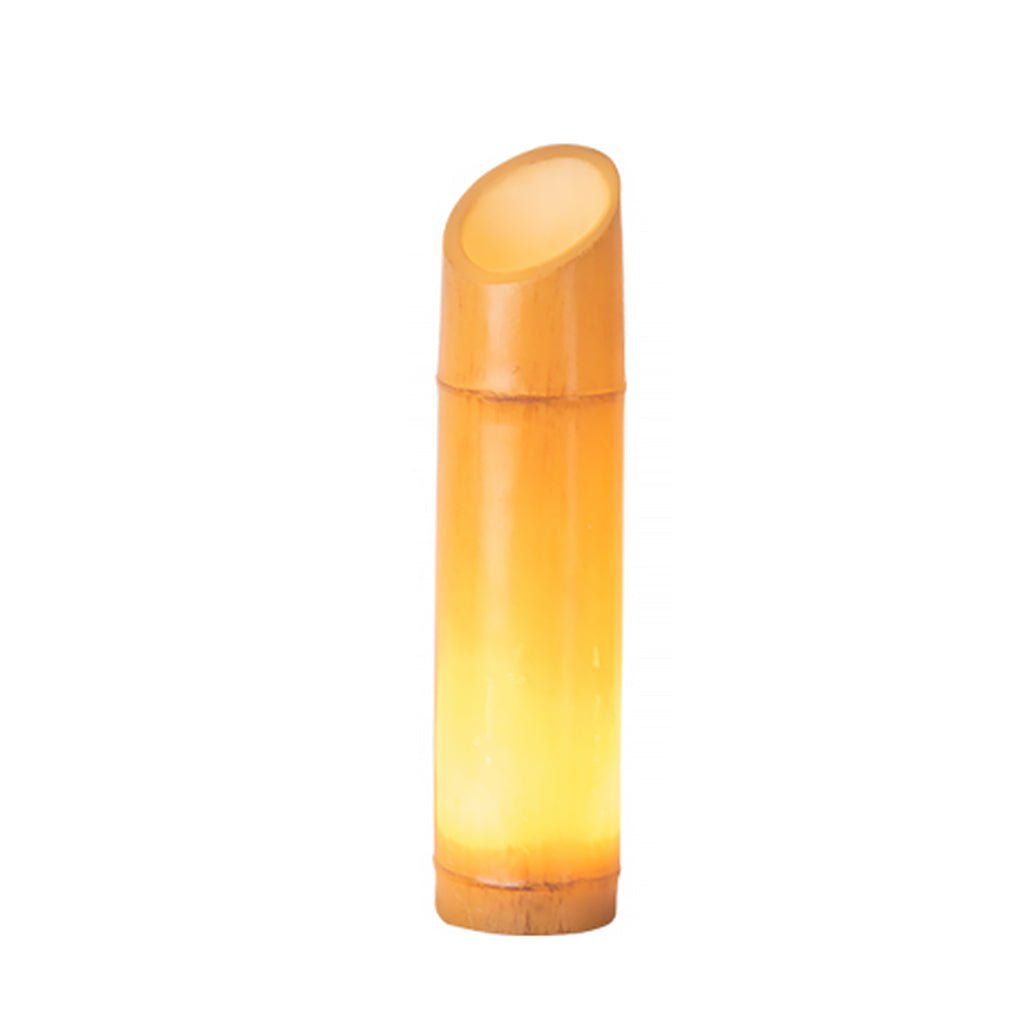 Artisan Resin Bamboo LED Landscape Lights for Garden Paths and Courtyards