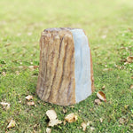 Sculptural Tree Stump LED Garden Light – Weatherproof Resin Landscape Lighting