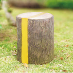 Sculptural Tree Stump LED Garden Light – Weatherproof Resin Landscape Lighting