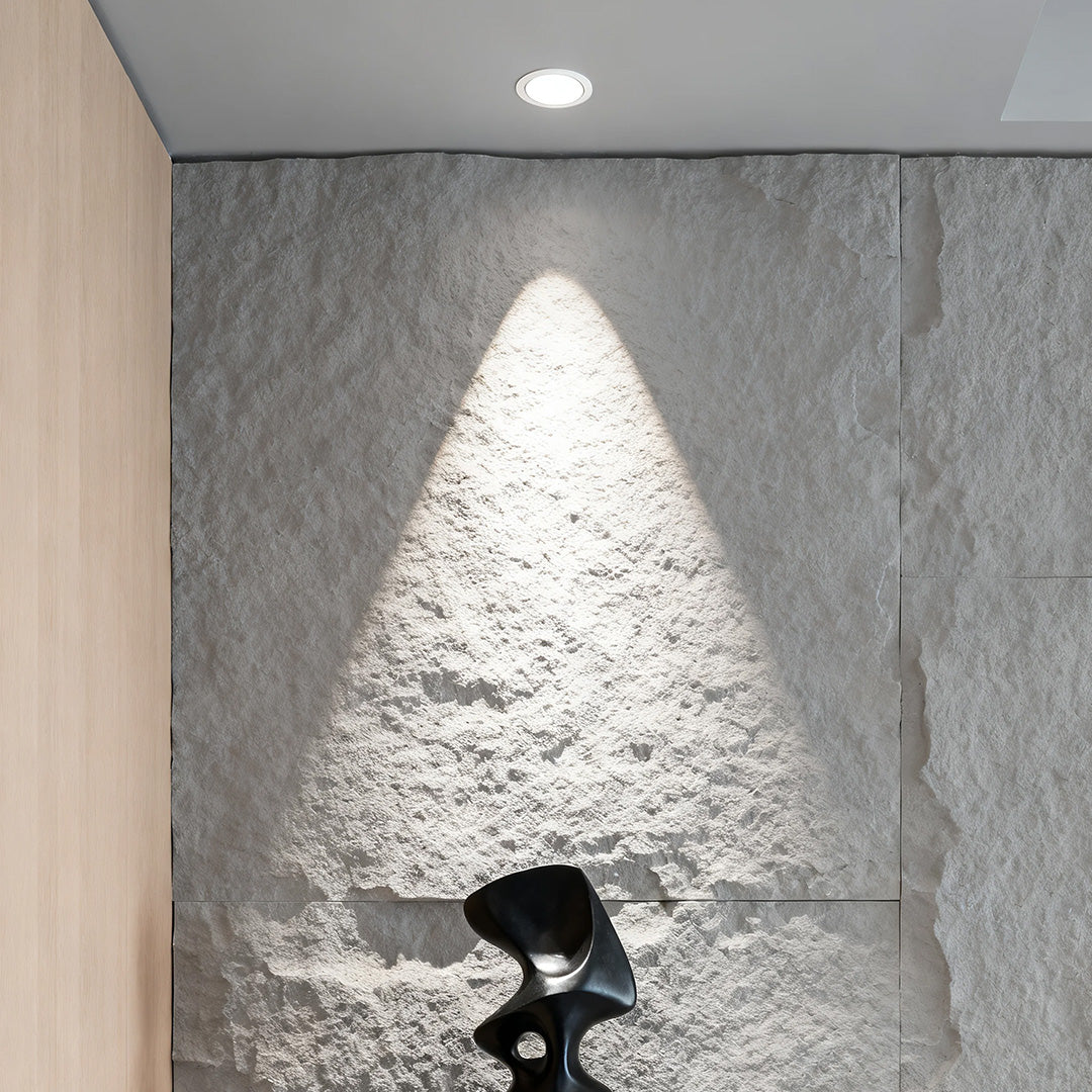 Ultra-Thin Recessed LED Accent Spotlights, Set of 4, Anti-Glare, 3000K/4000K