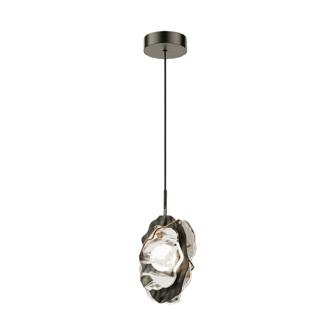 Lumina Glass Pendant Light – Minimalist Adjustable LED Ceiling Lamp