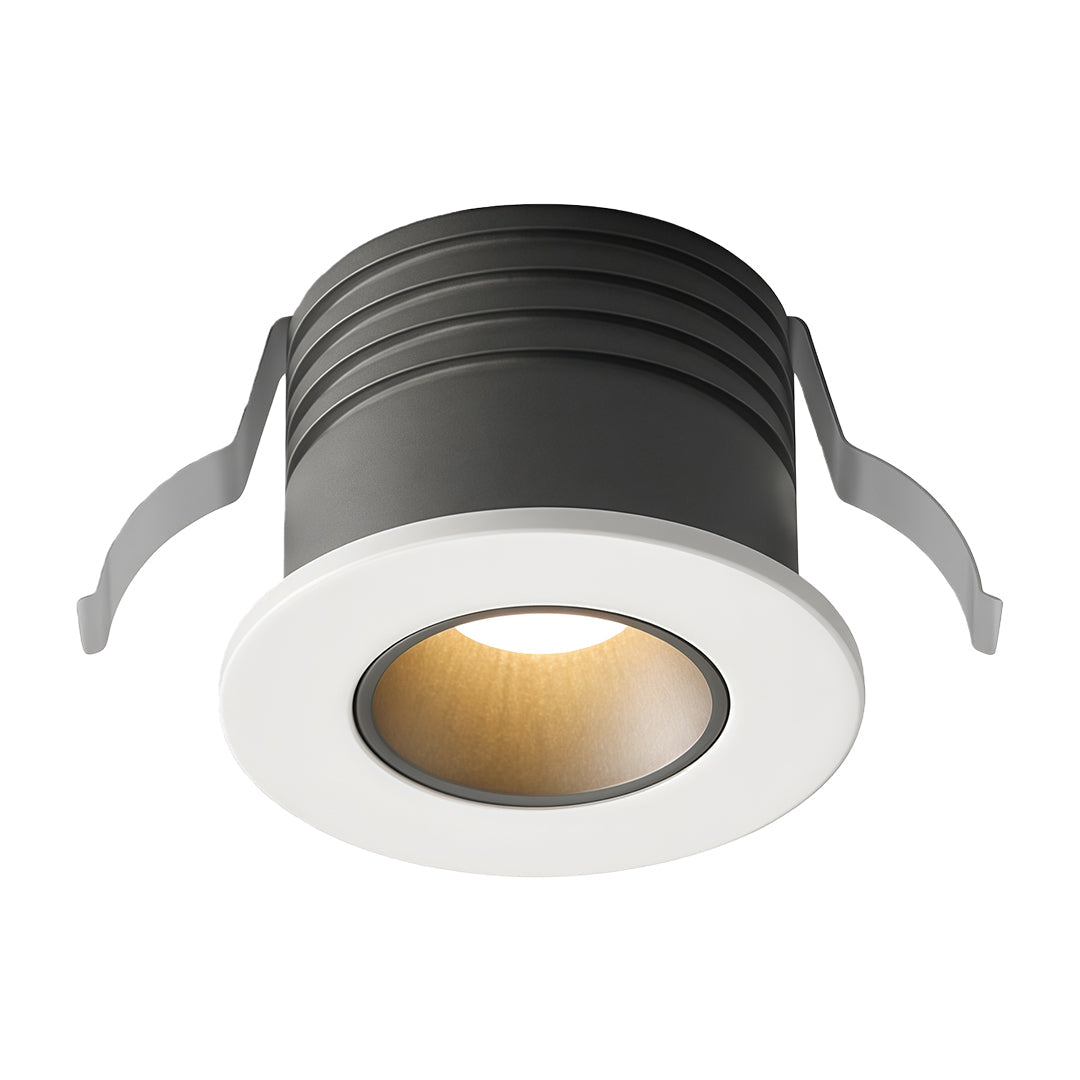 Miniature Recessed LED Spotlight with Anti-Glare Optics for Modern Ceilings