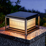 Modern Outdoor Pillar Lights Waterproof LED Column Lamp for Courtyard