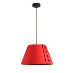 Blue Felt Pendant Light with Acoustic Design for Modern Interiors