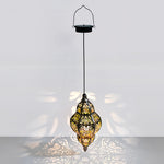 Solar-Powered Moroccan Lanterns for Outdoor Patio and Garden