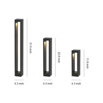 Outdoor LED Bollard Lights for Pathways & Gardens – Minimalist Aluminum