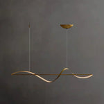 Italian Minimalist Line Restaurant Chandelier