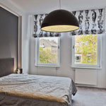Hemisfera Plaster Pendant Light — Designer Hemisphere Suspension Lamp