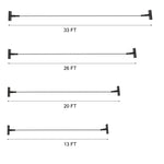 Skyline Rotatable LED Linear Wall Light – Modern Dimmable Architectural Sconce