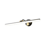 Aurelia Linear LED Vanity Light in Copper for Bathroom and Dressing Areas