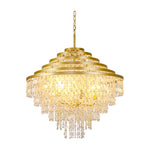 Aurelia Gyro Shell Chandelier — Modern Artistic Pendant Light