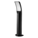 Aria Outdoor Wall Sconce – Modern Black Aluminum LED Light