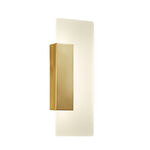 Modern Brass LED Wall Sconce Minimalist Luxury Bedroom Lighting