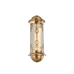 Aurelia Copper Outdoor Wall Sconce – European Vintage Lantern for Facades & Entryways