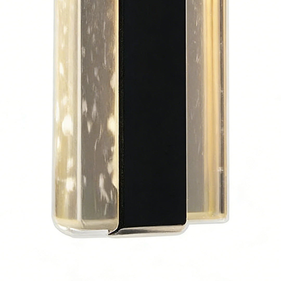 Luma Crystal Linear Wall Sconce — Waterproof LED Outdoor Lighting