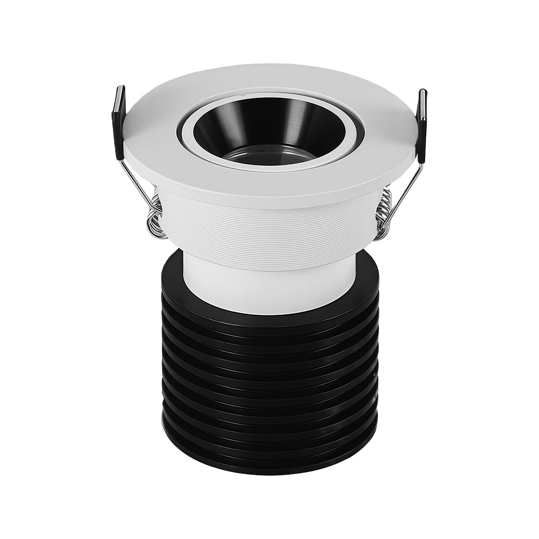 Recessed LED Spotlight with Adjustable 15 Degree Beam for Accent Lighting