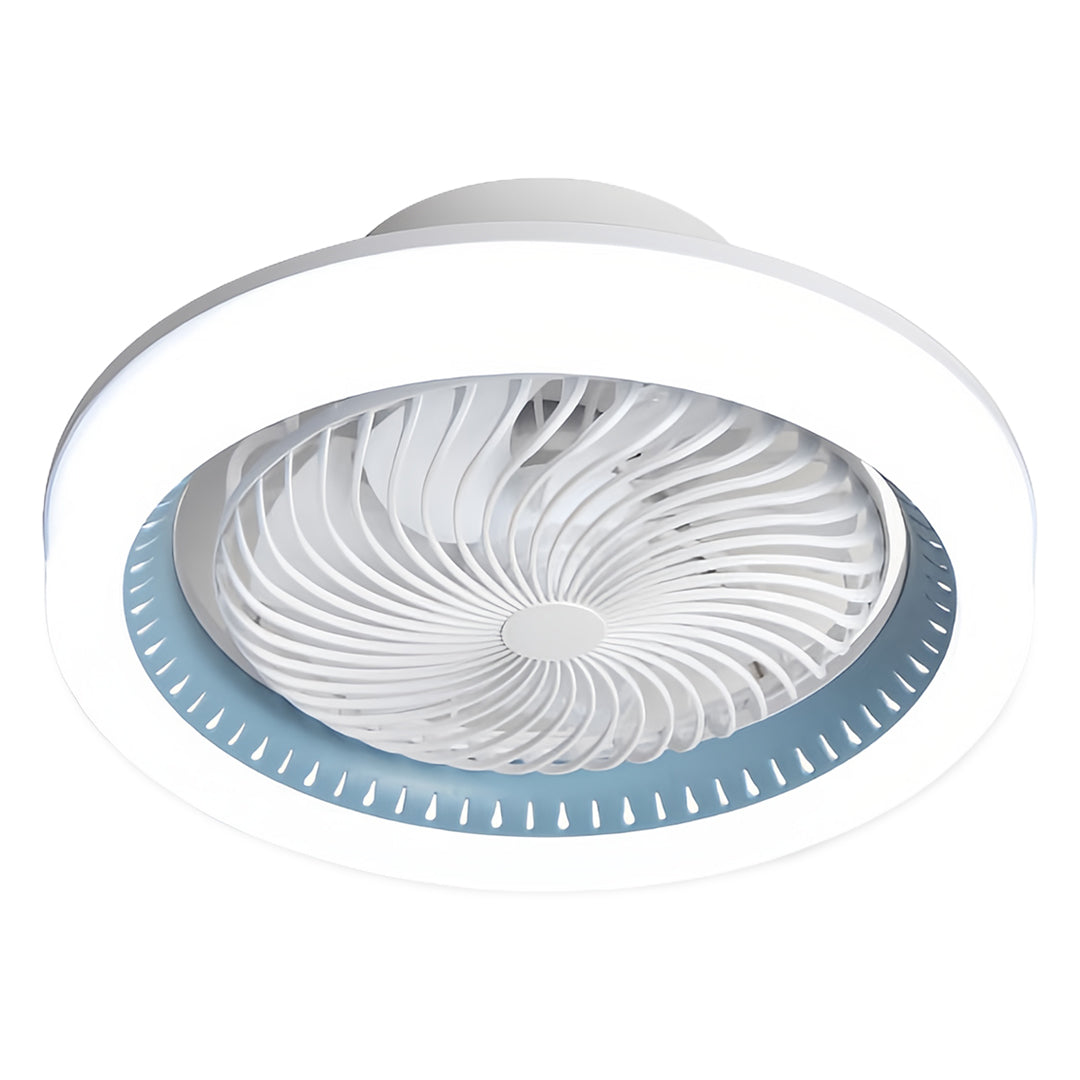 Aura 7-Blade Ceiling Fan with Integrated LED Light and Remote