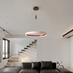 Lumina Ring Chandelier – Modern Minimalist LED Ceiling Light