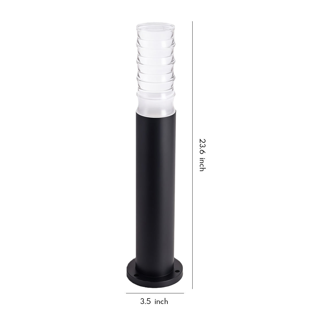 Bamboo Joint LED Bollard Light for Modern Landscape