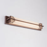 Outdoor Linear LED Wall Sconce in Stainless Steel, Modern Waterproof Courtyard Lighting