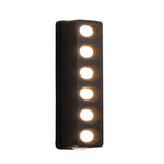 Modern Outdoor Wall Sconce with Up-Down LED Illumination