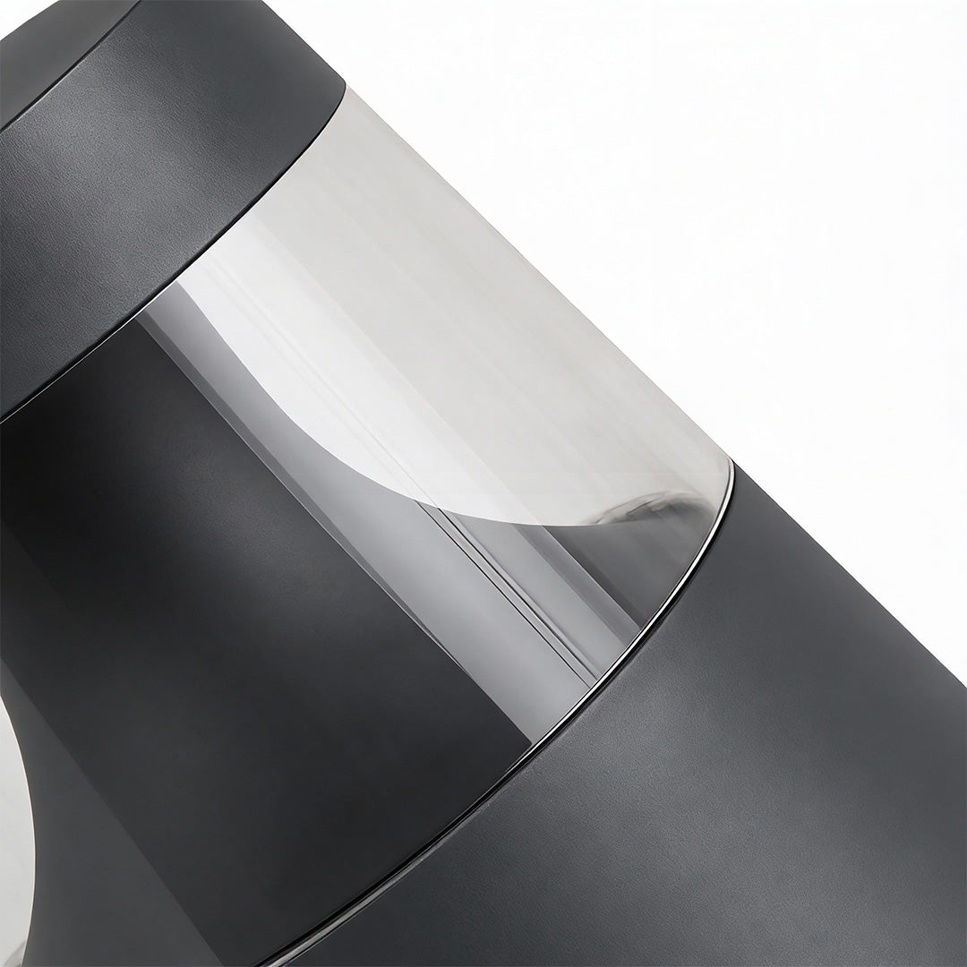 Modern Outdoor Bollard Landscape Light with Warm LED Glow