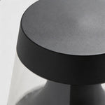 Modern Outdoor Bollard Landscape Light with Warm LED Glow
