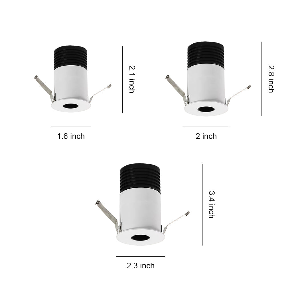 Lumina Recessed LED Spotlight – Anti-Glare Architectural Ceiling Light