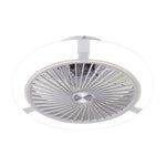Smart Wireless Inverter Timing Stepless Dimming Led Bladeless Ceiling Fan With Lights